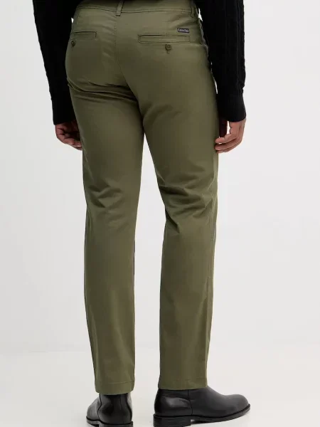 Calvin Klein Jeans Hlače zelena