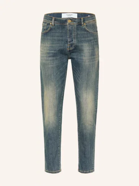 Goldgarn Denim Dżinsy Rheinau O Luźnym Kroju I Skróconych Nogawkach blau