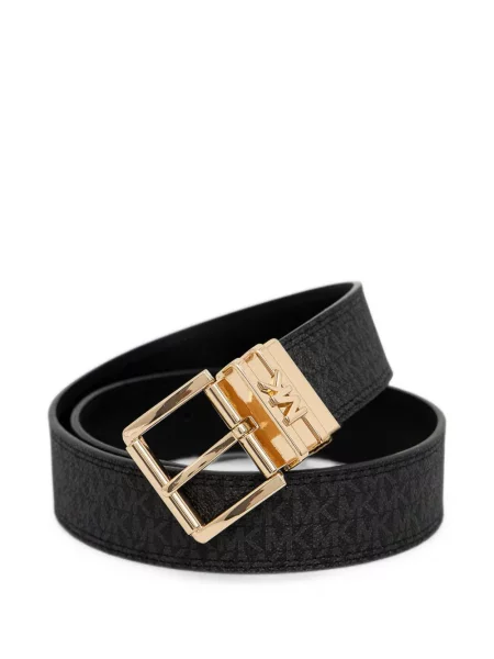 Reversibil șapcă Michael Michael Kors cu autograf cu gât halter negru