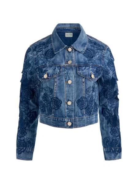 Geacă de blugi Alice + Olivia albastru