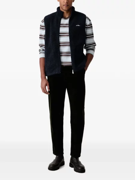 Lung tricou Les Deux albastru
