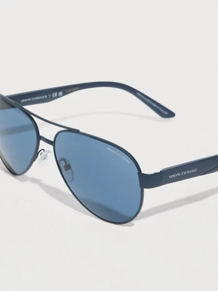 Armani Exchange Slnečné okuliare Tmavomodrá modrá