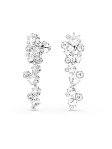 Swarovski kolczyki CONSTELLA szare