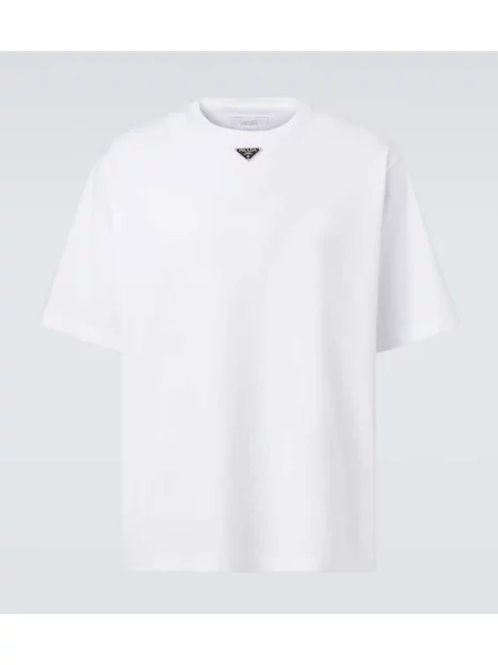 Tricou Prada alb