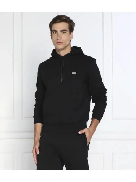 Lacoste Hanorac | Classic fit negru