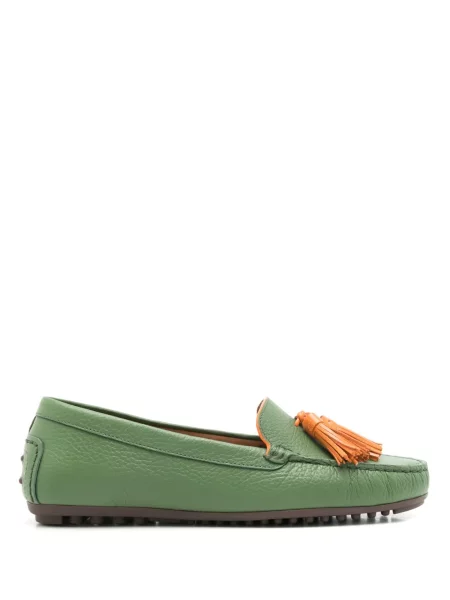 Pantofi loafer Sarah Chofakian verde
