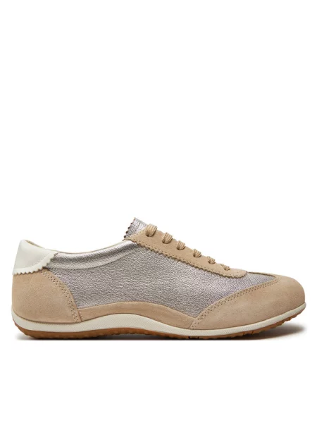 Sneakersy Geox beżowe