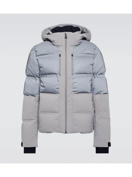 Jeździć na nartach kurtka narciarska Aztech Mountain srebrna