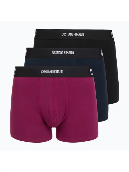 Boxeri pentru bărbați Basic Trunk 3 pack multicolour