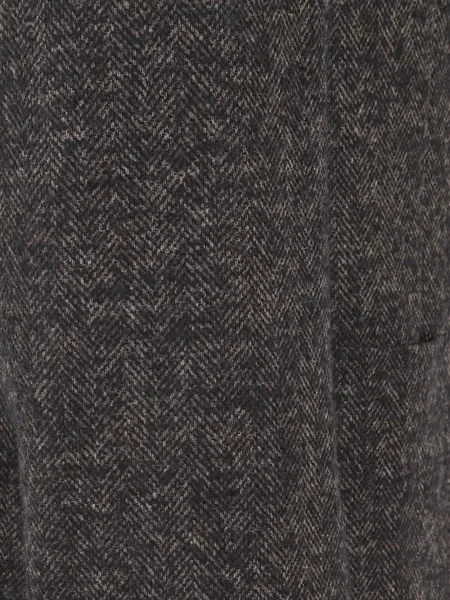 Geacă Tagliatore cu model herringbone maro