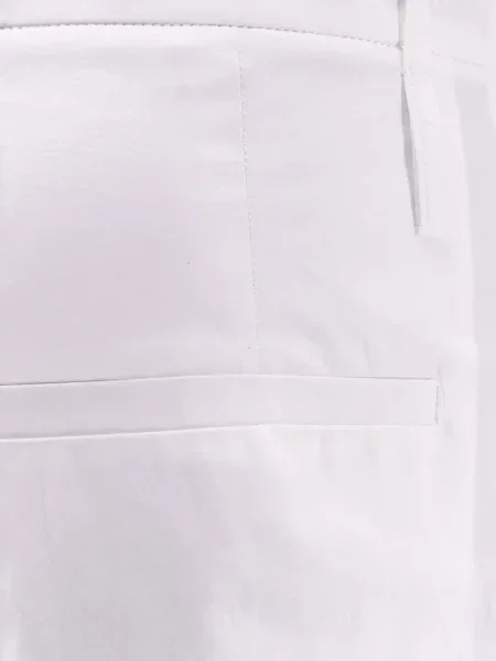Pantaloni Alysi cu picior lat alb
