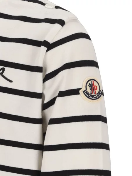 Koszulka dziecięca Moncler Enfant biała