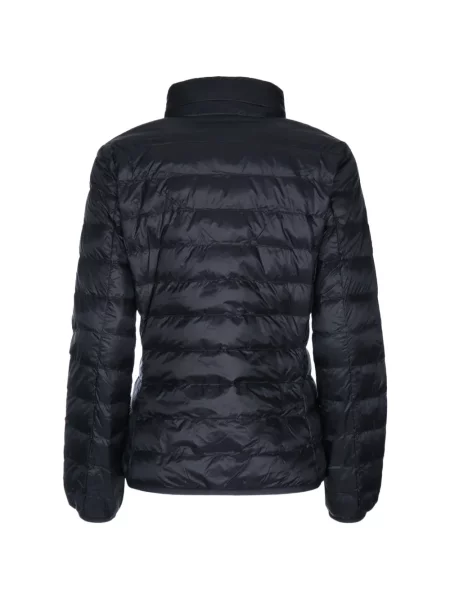 Prošiven jakna Ea7 Emporio Armani s printom crna