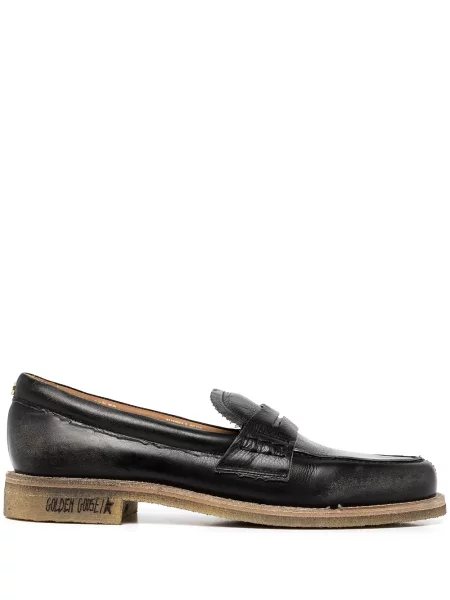 Mocasini Golden Goose din piele negru
