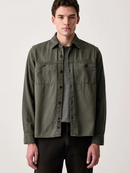 Rag & bone cămașă pentru bărbați din verde