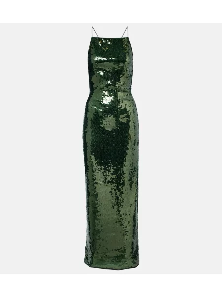 Maxi rochie maxi Oseree de costum verde