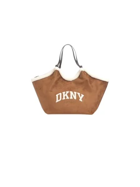 Torebka Dkny brązowa