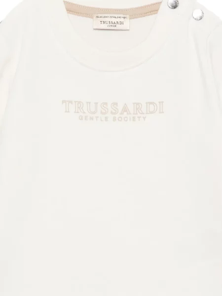 Komplet dresowy dziecięcy Trussardi biały