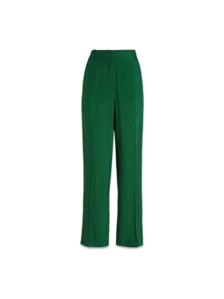 Szerokie spodnie Mantu zielone