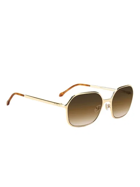 Ochelari de soare Isabel Marant Eyewear cu imprimeu geometric maro