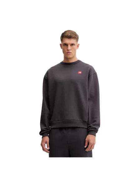 The North Face bluza Redbox z aplikacją szary