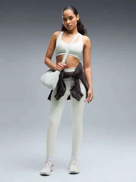 Леггинсы Puma зеленые