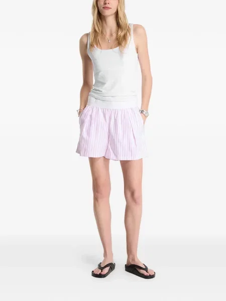 Pantaloni scurți Nike din poplin alb
