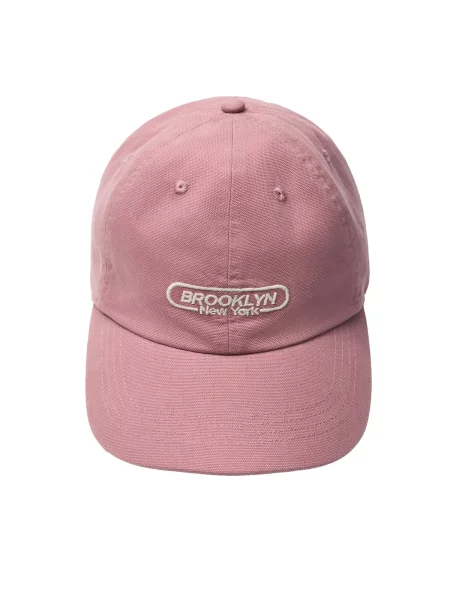 Pull&Bear Kšiltovka krémová / světle růžová