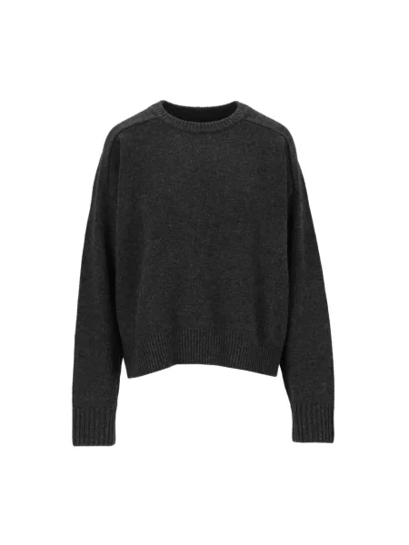 Sweter Loulou De Saison z kaszmiru szary