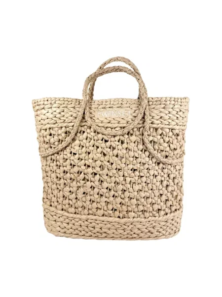 Shopperka Twinset beżowa