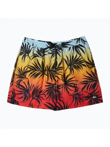 Мъжки шорти за плуване Quiksilver Everyday Mix Wolley 15 high risk red червено