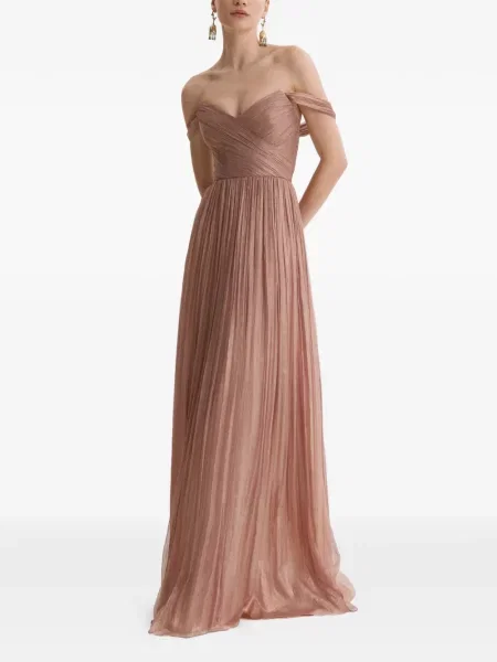 Rochie maxi Framboise maro