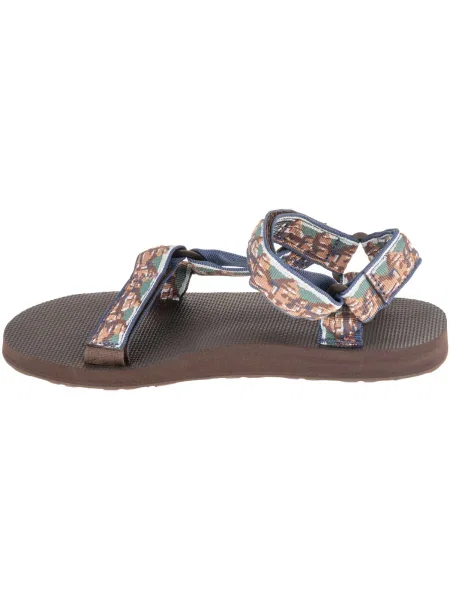 Pánske sandále Teva Original Universal desert mosaic/chocolate brown hnedá