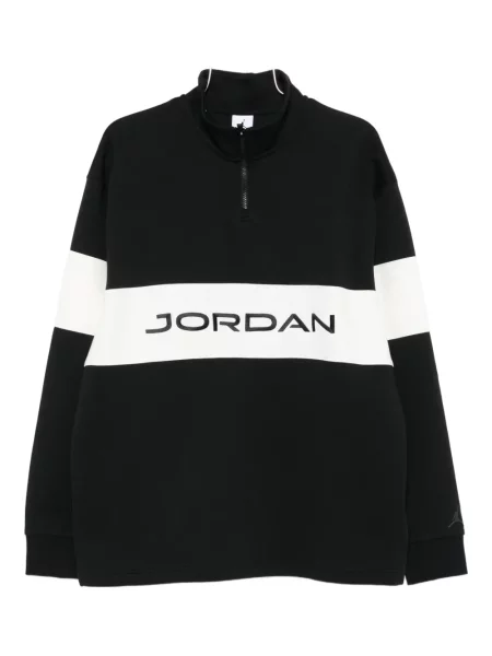 Половин цип маратонки Nike Air Zoom бродирани бяло