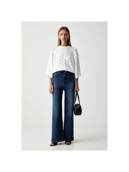 Sweter Twinset beżowy