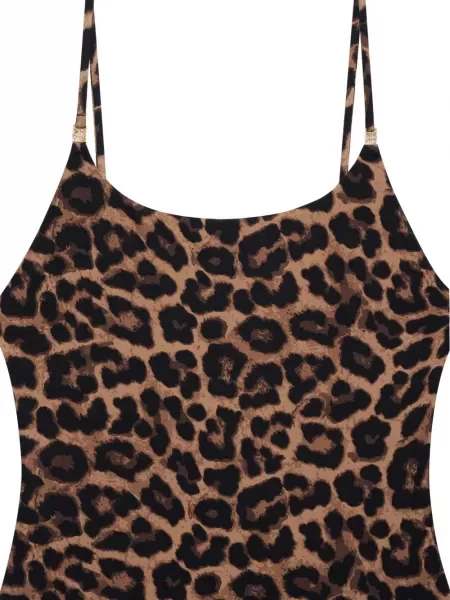 Body Anine Bing cu imagine cu model leopard negru