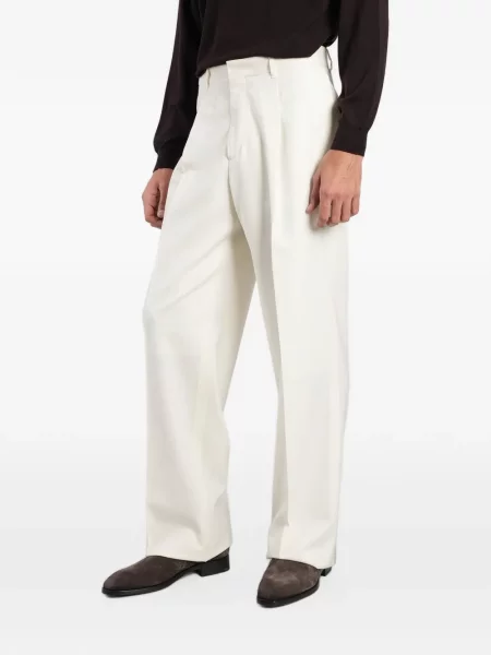 Pantaloni Lardini alb