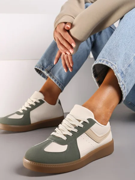 Sneakerși Inny verde