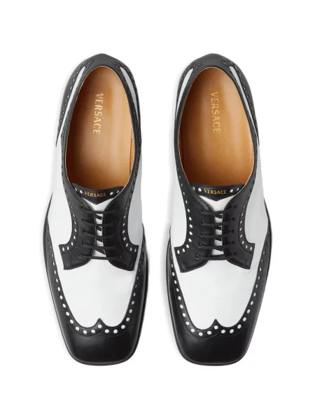 Pantofi derby Versace din piele negru