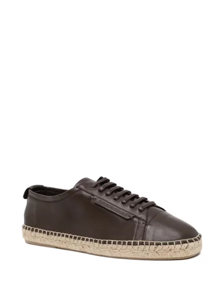 Espadrile Emporio Armani maro