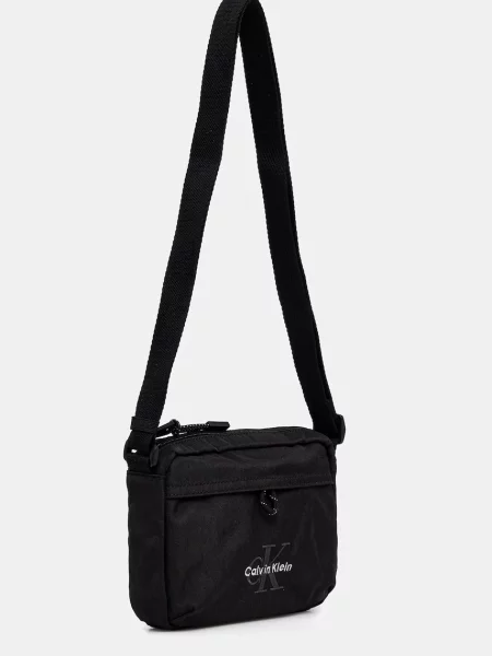 Calvin Klein Torbica za okrog pasu Bold Camera Bag črna