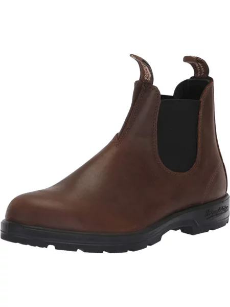 Botki Blundstone skórzane retro brązowe