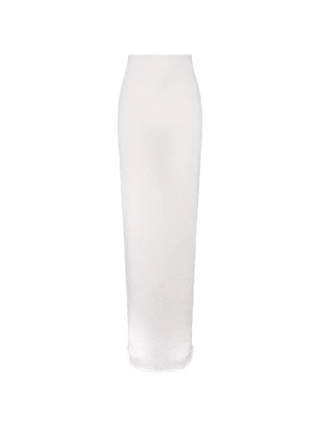 Fusta maxi Paris Georgia alb
