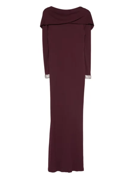 Rochie maxi Stephane Rolland de costum violet