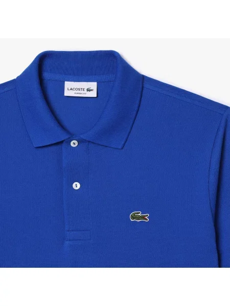 Lacoste Koszulka Polo Oryginał Petit Piqué granatowa