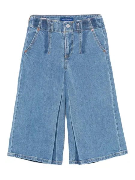 Spodnie dziecięce Scotch & Soda niebieskie