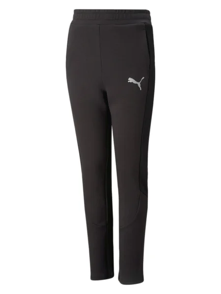 PUMA Pantaloni sport gri negru