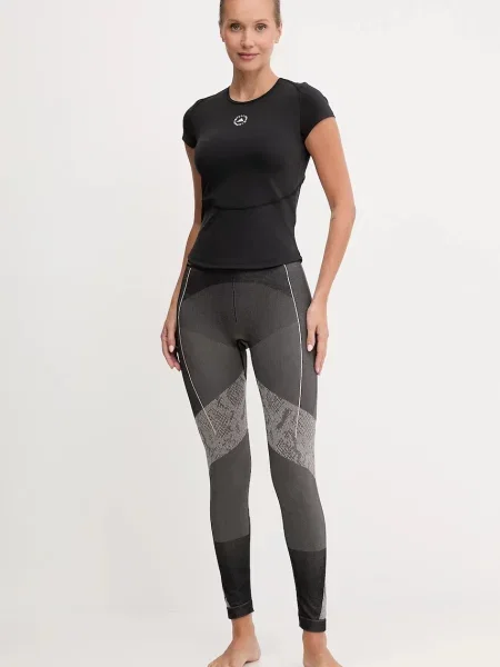 Легінси для йоги adidas by Stella McCartney візерунок чорний