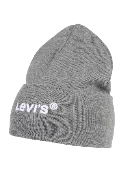 Čiapka Levi's sivá