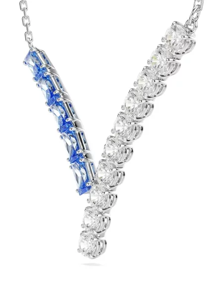 Pandantiv Swarovski argintiu